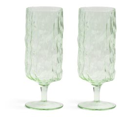 Набір склянок для напоїв Trunk зелений 2 шт Ø 6 см & Klevering 341-04