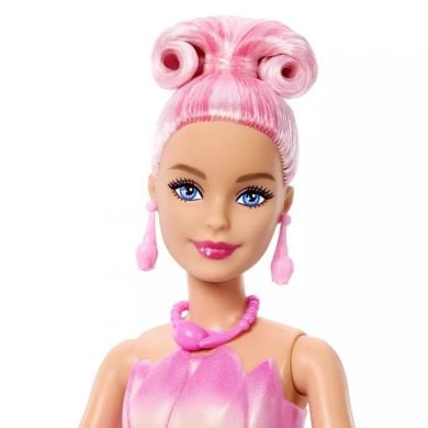 Набор сюрприз с куклой Barbie Petal Pop Розовый тюльпан JMF57