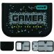 Пенал Kite 1 від., 1 відворот, без наповнення 621 Play the Game K26-621-8