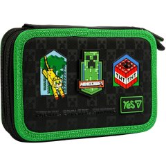 Пенал жесткий Yes двойной HP-01 Minecraft Adventure 533718