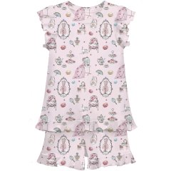 Пижама с рюшами 12-18 месяцев My Little Pie Mademoiselle 12/18 месяцев (80-86) PJ007