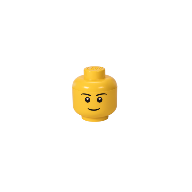 Пластиковый контейнер для хранения LEGO Лицо мальчика, большой 40321724