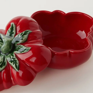 Посуд з кришкою 600мл Tomato Bordallo Pinheiro 15.5x15 cm 65007072, 16