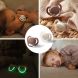 Пустышка симметричная силиконовая 18 мес.+ бежевая коричневая BabyOno 1669/03