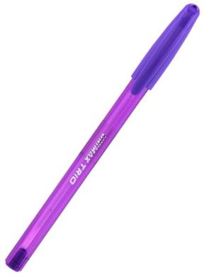 Ручка шариковая Unimax Trio фиолетовый 1 мм 1 шт UX-104-11