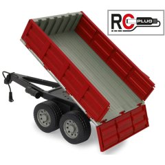 Самоскидний причіп для RC-трактора 1:16, червоний Jamara 413108