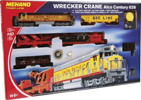 Железная дорога Mehano Wrecker Crane с краном-эвакуатором T741