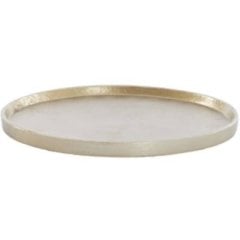 Тарелка &Oslash;21,5x1,5 см MAES светло-золотая Light&Living 6344485