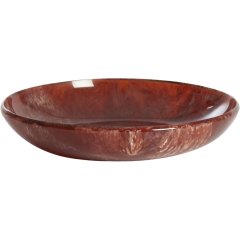 Поднос &Oslash;26&times;5 см, BELAWAN, бордовая Light&Living 6353837