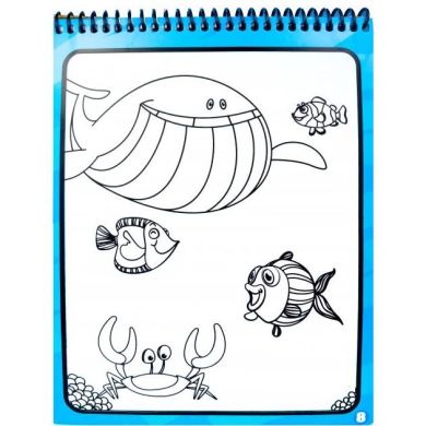 Водная раскраска Shantou Играй и учись Подводный мир Z183-9A