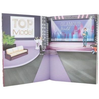 Альбом для декорирования с наклейками TOPModel Glamour 0413232