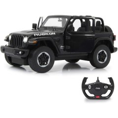 Автомобіль на радіокеруванні, д-рі/відч. Jeep Wrangler JL 1:14 чорний 2,4 ГГц A Jamara 405180