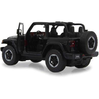 Автомобіль на радіокеруванні, д-рі/відч. Jeep Wrangler JL 1:14 чорний 2,4 ГГц A Jamara 405180