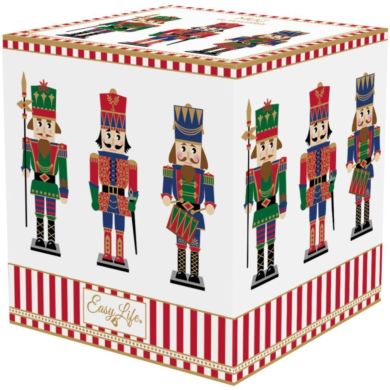 Чашка 275мл из фарфора в цветной коробке NUTCRACKER POZZI MILANO 1101NUTC