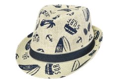 Шляпа для хлопчика Maximo 53 Синя 03523-929300