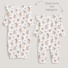 Детский комбинезон-трансформер с рюшами для девочек My Little Pie Bubbles 1/3 месяцев (56-62) TR002, 1/3 місяців (56-62), 56