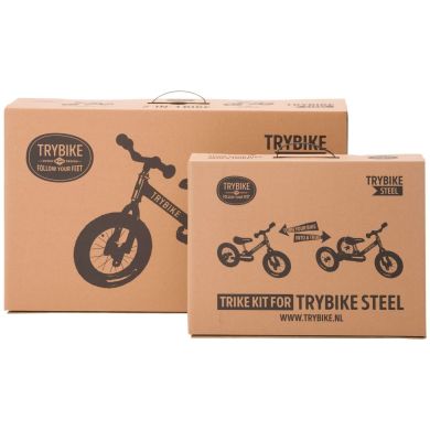 Додаткове колесо для біговелу Trybike, чорний TBS-99-TK