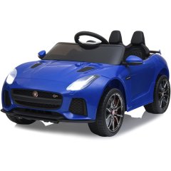 Электромобиль Jaguar F-Type SVR, голубой, 12В Jamara 460518