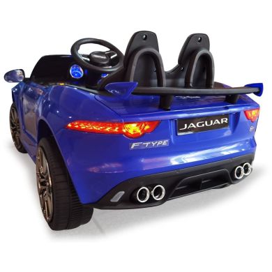 Электромобиль Jaguar F-Type SVR, голубой, 12В Jamara 460518