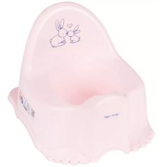 Горшок ЭСО-Зайчики Светло-розовый TEGA BABY KR-007-104