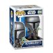 Игровая фигурка FUNKO POP! серии Мандалорец МАНДАЛОРЕЦ ИЗ ГРОГУ НА СПИНЕ 90443