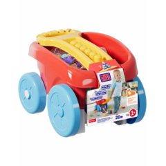 Игровая тележка для сборки кубиков Mega Bloks JFR30