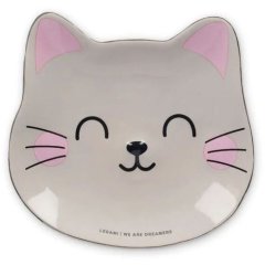 Керамическая тарелка Rings & Things Котик Legami CPL0002