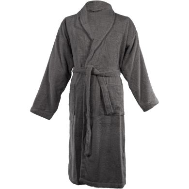 Халат LINDU L/XL, темно-серый Tiseco 3608DARKGREY