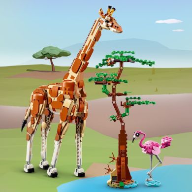Конструктор Дикие животные сафари LEGO Creator 31150
