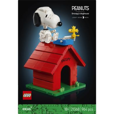 Конструктор &laquo;Дрібнота&raquo;: будка Снупі Lego Ideas 21368