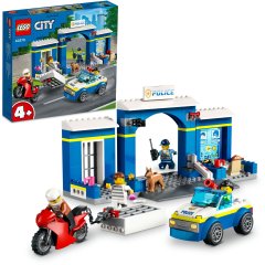 Конструктор LEGO City Переслідування на поліцейській дільниці 172 деталей 60370
