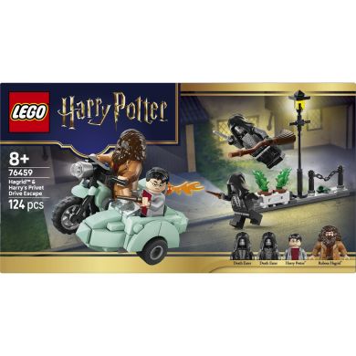 Конструктор LEGO Harry Potter Геґрід і Гаррі: Втеча з Тисової вулиці 76459