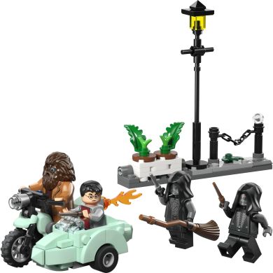 Конструктор LEGO Harry Potter Геґрід і Гаррі: Втеча з Тисової вулиці 76459
