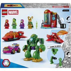 Конструктор Локи против команды Железного Человека Lego Disney Junior Marvel 11211
