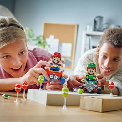 Конструктор Mario Kart Baby Mario vs. Baby Luigi LEGO Super Mario 72034