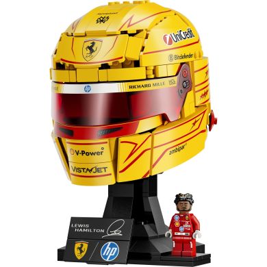 Конструктор Шлем Льюиса Гамильтона из команды Scuderia Ferrari HP Lego Editions Formula 1 43022