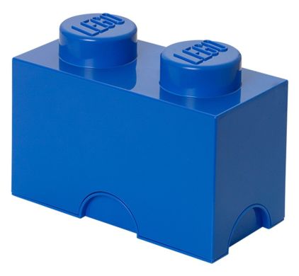 Двухточечный синий контейнер для хранения Х2 Lego 40021731