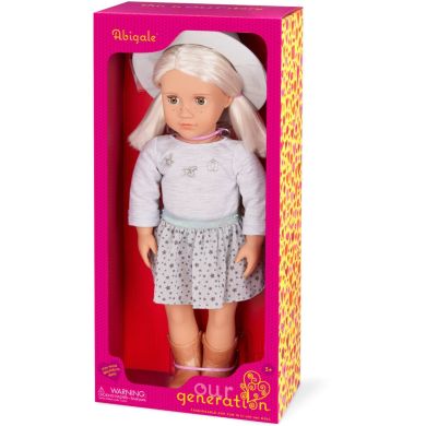 Кукла Our Generation Эбигейл в плиссированной юбке и шапке 46 см BD31533Z