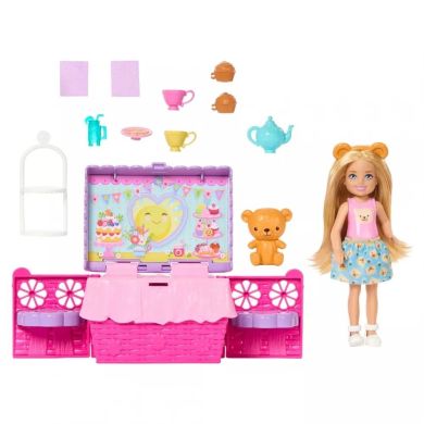 Набір Barbie з лялькою Челсі Чайна вечірка JJB40
