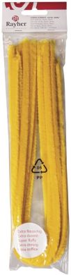 Набір дроту з синелі Rayher жовтий 9 мм 10 шт 50 см 5210620