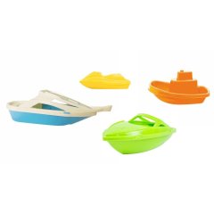 Набір іграшок для купання Водний транспорт 4 шт Tigres 39546