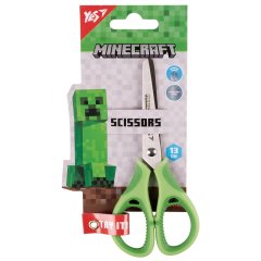 Ножницы Yes Minecraft 13см с резиновыми вставками 480430