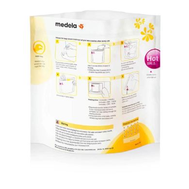 Пакет Medela Quick Clean Microwave Bags для парової стерилізації в мікрохвильовій печі 1 шт 008.0391