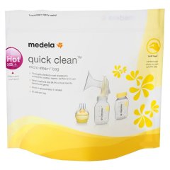 Пакет Medela Quick Clean Microwave Bags для паровой стерилизации в микроволновой печи 1 шт 008.0391