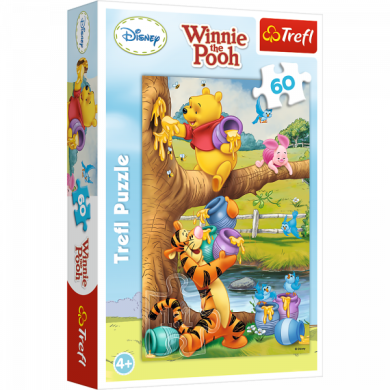 Пазлы Trefl Puzzle Winnie the Pooh Вкусно 60 элементов 17264