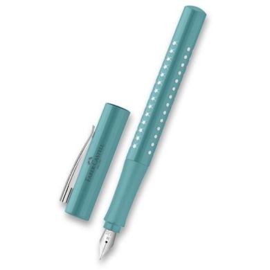 Ручка перьевая Faber-Castell Sparkle Ocean, цвет корпуса бирюзовый, перо М (0,7 мм), 140876