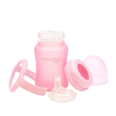 Скляний поїльник Everyday Baby рожевий 150 мл 10308