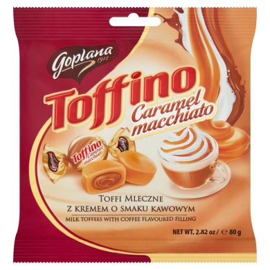Конфеты Goplana «Toffino» кофейный крем 80 г IMA04000618