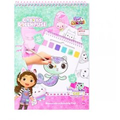 Водная раскраска 24 листа GABBY'S DOLLHOUSE GD24355