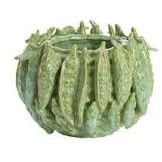 Декоративная ваза 23,5x22,5x15 cm FABA, керамика, зеленая мята Light&Living 5716276